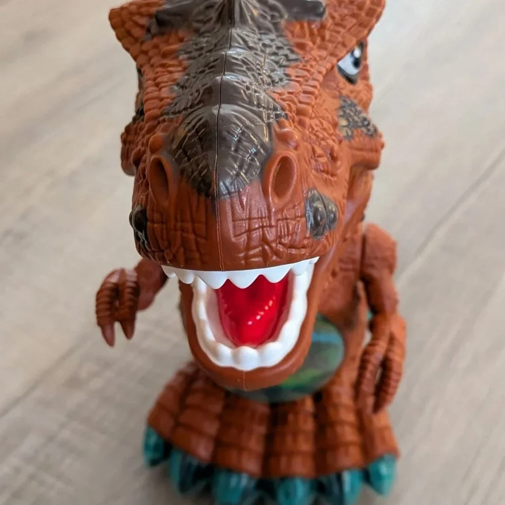 Dinosaur Fun Kids Toy Roar Music and Lights Animated Robotic - Picture 2 of 6